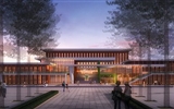 我院一期擴建項目大學(xué)生活動中心、2棟學(xué)生公寓樓建設(shè)完成主體封頂