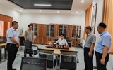 西北師范大學(xué)梁旺兵一行來?？疾熘笇?dǎo)