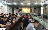 學(xué)院黨委委員、副院長王永緒為聯(lián)系系部黨員講黨課
