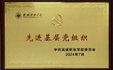 喜報！學(xué)院黨總支獲2024年武威職業(yè)學(xué)院“先進(jìn)基層黨組織”榮譽稱號