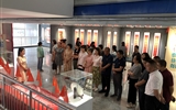 經(jīng)濟(jì)管理系黨總支開展參觀“紅色文化藝術(shù)館”，獻(xiàn)禮建黨100周年活動(dòng)